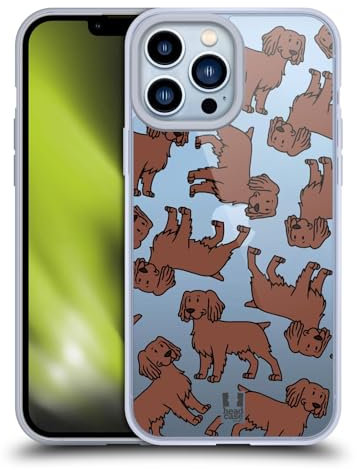 Head Case Designs Spanischer Boykin Hunderassen Muster 12 Gelhülle [Militärischer Schutzgrad] Kompatibel Mit Apple iPhone 13 Pro Max Und Kompatibel Mit MagSafe