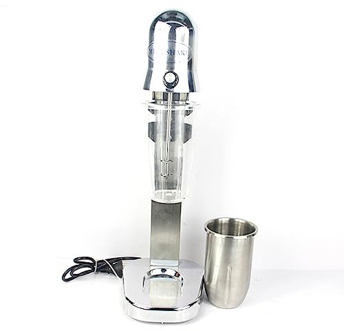 PAHION Electric Milk Shaker Machine 2 Speeds Milkshake Maker Blender Drink Mixer Stainless Steel Milkshake Machine Cocktail Shaker 20000 RPM for Snow Smoothies Cocktails Protein Shaker