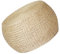 Holibanna Matte Graskissen Tatami-Kissen Aus Stroh Schaumstoff-spielmatte Runder Puff Tatami Ottomane Fußhocker Meditationskissen Yoga-Kissen Geflochtener Hocker Kind Runden Stuhl Rattan