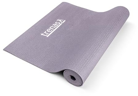 trenas Yoga Matte - Yogamatte Rutschfest - Gymnastikmatte Rutschfest - Pilates Matte - Sportmatte Fitnessmatte Rutschfest - Yogamatte Reise