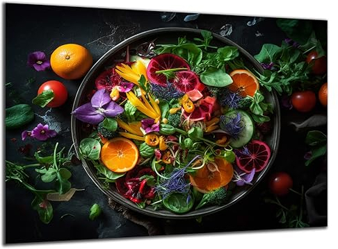 Munera Design - Bild 56x84 - Salat - Wand-Bilder Küche Ess-Zimmer