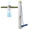Fiqops Tiefbrunnenpumpe 1100W 4000l/h, Brunnenpumpe 939mm, Edelstahl Wasserpumpe Druck 8,1bar, max. Förderhöhe 81m, max. 35°C, für Brunnengehäuse von 4 Zoll oder größer