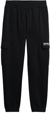 Superdry Herren Utility Sport Jogginghose Schwarz XL