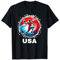 USA Team Basketball Shirt Basketball Bekleidung Basketball USA T-Shirt