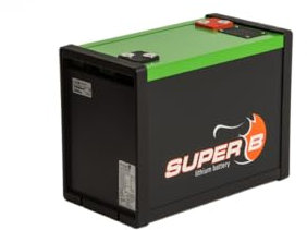 SUPER B Batterie Lithium Nomia 210Ah 5000 Cycles Camping Car Bateau