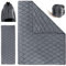 1TG Tactical Camping Decke, Outdoor Decke Ultraleicht,Campingdecke Wasserabweisend Kompakt für Wandern, Auto, Angeln, Camping, Büro (M -190x132CM L-158x208CM)