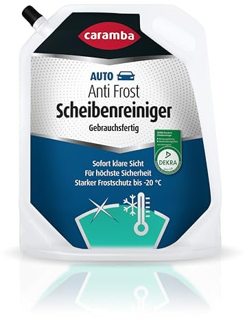 Caramba Anti Frost Scheibenreiniger Gebrauchsfertig, für die Auto-Scheibenwaschanlage, Frostschutz bis -20 °C, Verhindert Wiedervereisung, 3 l