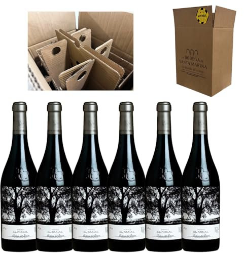 Pago de los Capellanes El Nogal Reserva - Vino Tinto de Parcela | Ribera del Duero | 14.5% Vol. | 100% Tempranillo | Pack 6 Botellas 75cl