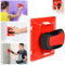Outil De Bordure De Peinture, Coupe Bordure Pour Peinture, l'Outil Parfait Multifonctionnels, Paint Edger Tool, Pour Mur Et Plafond (Rouge)