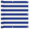 Hovothy Balkonbespannung Balkonsichtschutz Sonnenschutz Sichtschutz Moderne Balkonverkleidung für Schutz der Privatsphäre Balkon Dekoration Winddicht und UV-beständig Blau und Weiß 90x600 cm