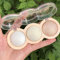 KARLOR Highlighter Palette, 3 Farben Gesicht Highlighter Puder Highlighter Make up Highlight Powder Diamant Champgner Golden zart verteilbar hochpigmentiert Augen Glitzer Schimmer Puder Nasen 01#