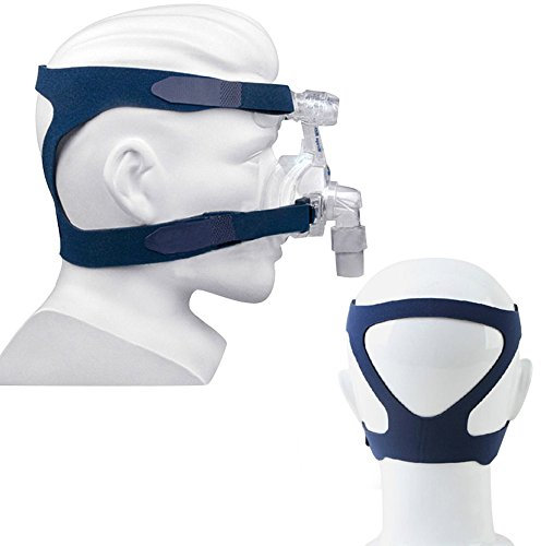 Genmine Kopfbedeckung ohne Maske Komfort Gel Vollmaske Ersatzteil CPAP Kopfband für Respironics Resmed Resmart
