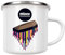 artboxONE Emaille Tasse Milano - Lombardia von Sasha Lend - Emaille Becher Städte