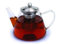 Glas Teekanne Rhapsody 1,2L mit Teesieb