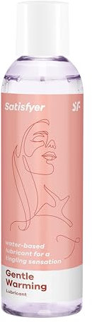 Satisfyer Women GleitgelGentle Warming | Gleitmittel auf Wasserbasis | kondomverträglich | wärmend | 150 ml
