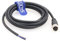 Eonvic Industrial M12 Female 4 Pin Connector Molded PVC Aviation Sensor Cable
