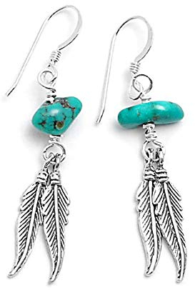 Ohrringe Ohrhänger Indianerschmuck Westernschmuck 925er Sterling Silber Handarbeit Navajo