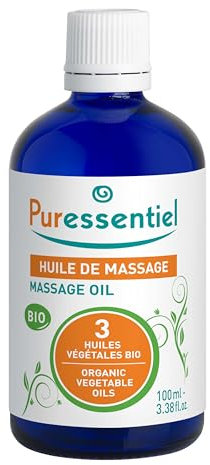 Puressentiel Massageöl mit 3 Pflanzliche Öle Bio 100 ml
