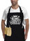 APRONPANDA King of The Grill Apron, BBQ Aprons for Men with Pockets, Christmas Gifts for Men Him Dad, Professional Cooking Chef Cotton Apron for Kitchen,Baking