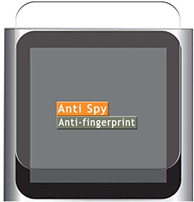 Vaxson Anti Spy Schutzfolie kompatibel mit Apple iPod nano 6 nano6 6th Display folie folien Displayschutzfolie ( nicht Panzer Schutz Glas folie SchutzGlas nicht PanzerGlas ) Neue