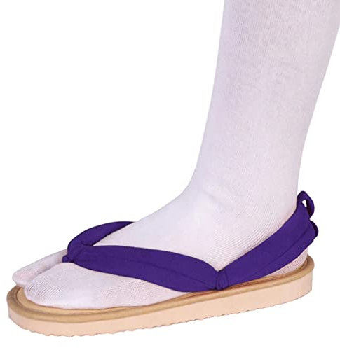 Scarpe Cosplay Geta Zoccoli di Legno Giapponesi,Sandali Geta da Uomo da Donna,Scarpe Tradizionali Infradito Giapponesi Geta,Tacco Alto Puntelli Anime Cosplay per Donna Uomo Adulto Bambino