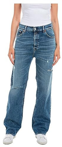 REPLAY Damen Jaylie Jeans, 007 Dark Blue, 3230