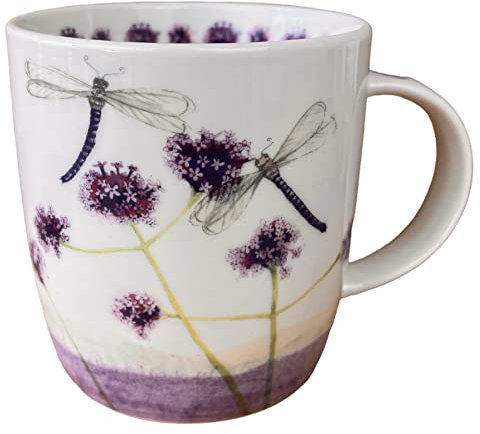 Alex Clark Tasse mit Libellen