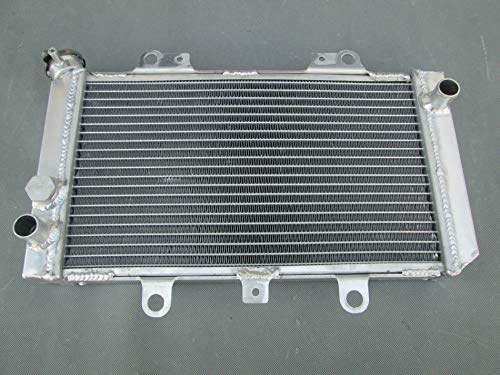 Radiador de aluminio para YAMA-HA ATV QUAD GRIZZLY 660 YFM660F YFM66F 4x4 2002-2008 2003 2004 2005 2006 2007