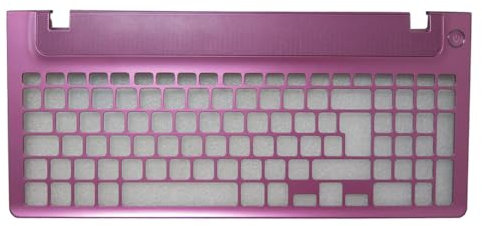 RTDPART Cornice per Tastiera Portatile per Samsung NP350V5C NP355V5C 350V5C 355V5C UK AP0RS000920 Rosa Nuovo