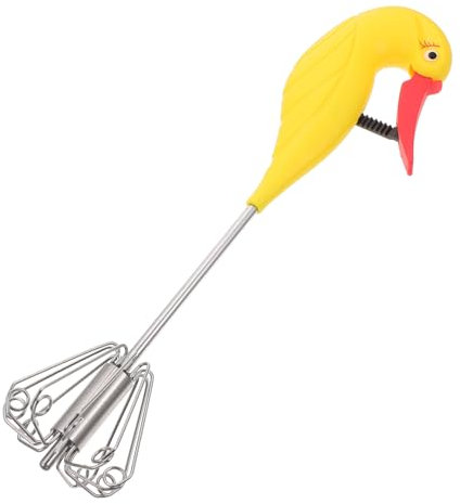 PRETYZOOM 1Stück Eierbesen für Küche Effizienter Handmixer für Eiweiß Teig und Sahne Ergonomischer Langlebiger und Rostfreier Rührbesen für Haushalt und Gastronomie