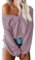 ReachMe Maglione da donna, Lavanda polverosa., L