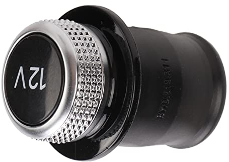 aqxreight Uni für Versal-Abdeckkappe für Zigarettenanzünder, 12 V, Verchromt, Abdeckung für Zigarettenanzünder, 4H0919311, Ersatz für A3, A8