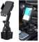 CGEAMDY Porte Telephone Gobelet, Universel Porte Ajuster l'angle Support Smartphone Porte Gobelet, Universel Support De Gobelet De Rotation à 360 ° Support Smartphone, Adjustable Voiture Accessories