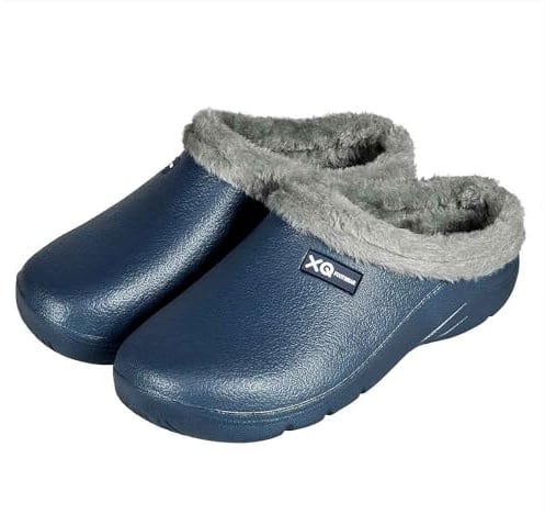 Morethansocks XQ - Gartenclogs Damen - Gefüttert - Marineblau - Größe 40 - Gartenschuhe - Gartenclogs Damen - Gartenclogs Damen - Gartenclogs
