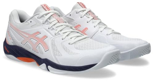 ASICS, Scarpe da Squash Uomo, Bianco, 44 EU
