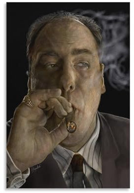 Scarface Filmposter Pate Sopranos, klassisches Poster, Gemälde, Leinwand, Wandkunst, Wohnzimmer, Poster, Gemälde, 50 x 75 cm