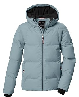 Killtec Mädchen Kow 357 Grls Qltd Jckt Steppjacke/Winterjacke mit Kapuze
