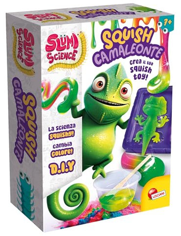 Lisciani Giochi - Slumi Science Pocket squish camaleonte, 110971