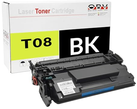 OBV T08 Toner kompatibel zu Canon imageCLASS X MF1238 Series i-SENSYS X1200 Series i-SENSYS X1238i i-SENSYS X1238i II i-SENSYS X1238iF i-SENSYS X1238iF II i-SENSYS X1238II P ca. 11000 Seiten Schwarz