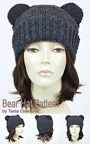 Bear Hat Pattern Knit Animal Hat Bonnet Femme Mickey Mouse Hat Bear Beanie Mickey Ears Womens Hat Disney Ears Beanie Knitting Pattern Beanie With Ears ... Ears Disney Hat Winter Hat (English Edition)