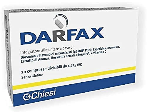 Chiesi Farmaceutici Integratore Energetico Darfax, 20 Compresse Div