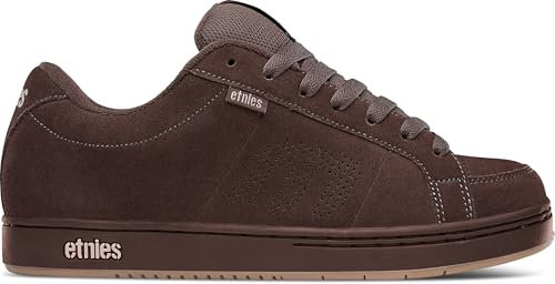 Etnies Men's Kingpin Skateboarding Shoes, Brown 204 Brown Black Tan 204, 14 UK