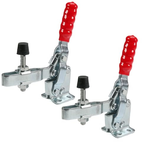 Utoolmart GH-12130 Hand Tool Vertical Toggle Clamp 227kg Quick Release 2Pcs