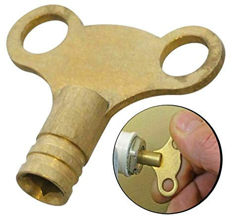 A1SONIC® Messing Heizkörper-Entlüftungsschlüssel - Heizkörper-Entlüftungsventil Schlüssel - Entlüftungs-Luftventil (3)