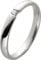 Ch.Abramowicz Brillantring Weißgold 585 14 Karat Solitär Diamant 0.05ct W SI 17