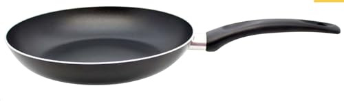ELO 4284026 Bratpfanne mit Antihaftbeschichtung, 20 cm Durchmesser, Bratpfanne, geeignet für alle Herdarten, Aluminium, Schwarz, 20 cm