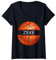 Neuheit personalisierter Name Zeke Sports Basketball T-Shirt mit V-Ausschnitt