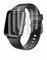 Savvies 4 Stück Full-Screen Schutzfolie für Hama Fit Watch 5910 Full-Cover Displayschutz-Folie [3D Curved, Transparent, Anti-Fingerabdruck]