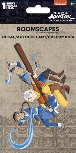 Avatar The Last Airbender – 4 x 8 Aufkleber 4 Farben Aufkleber – 4 x 8