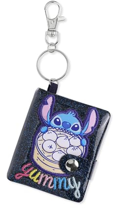 Disney Porte-clés Stitch Blue Mini Diary GH00345RL, bleu, S, Lilo & Stitch